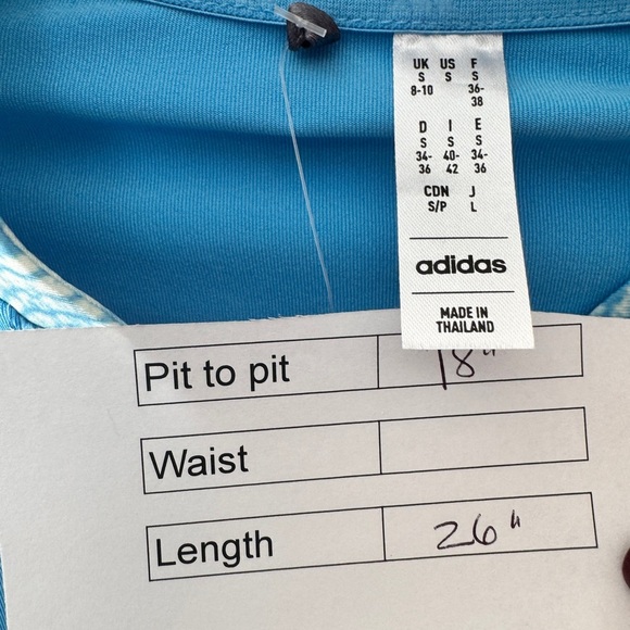 Adidas Ultimate 365 Printed Polo Shirt - Picture 11 of 11